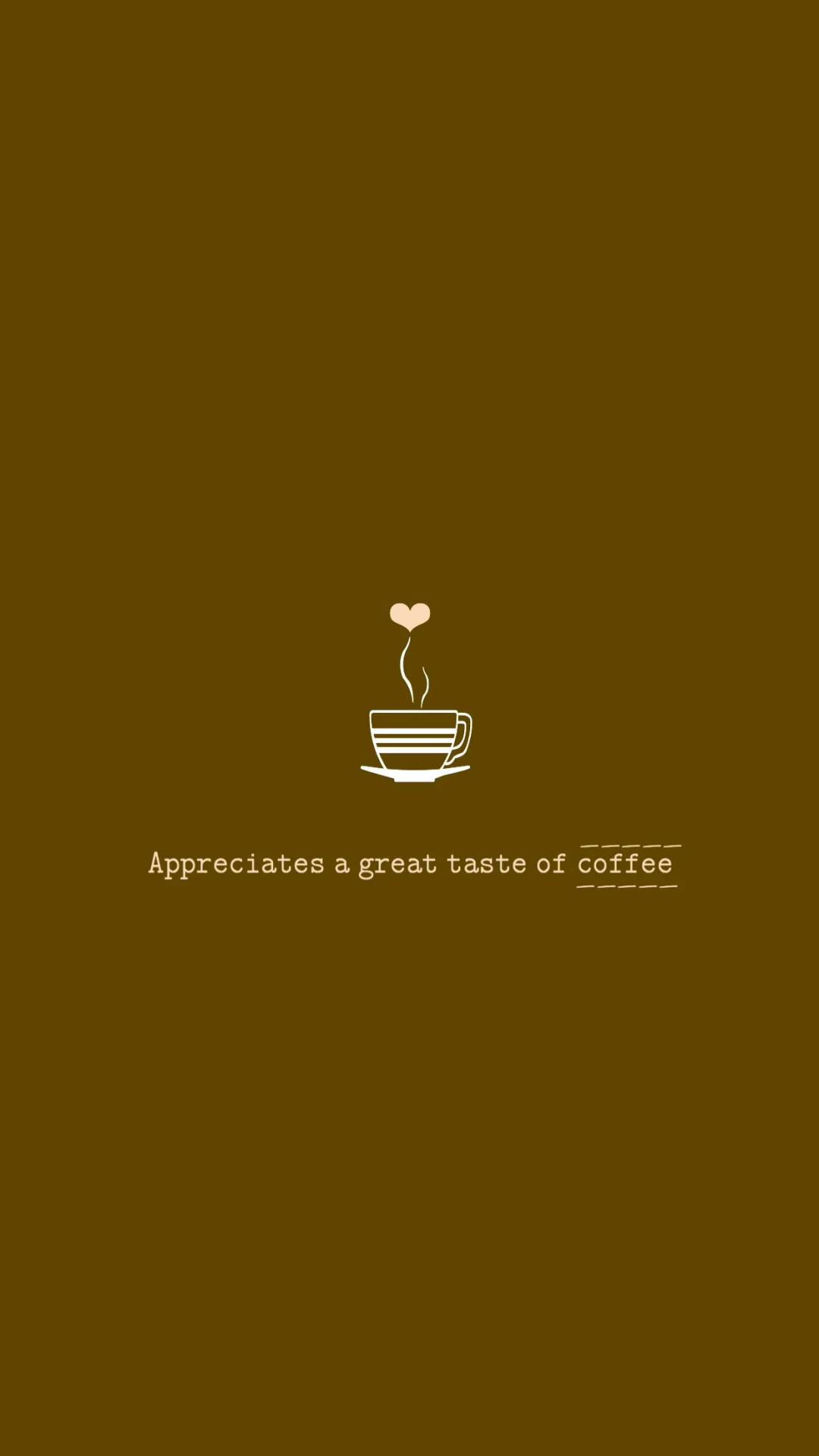 Coffee Aesthetic Wallpaper