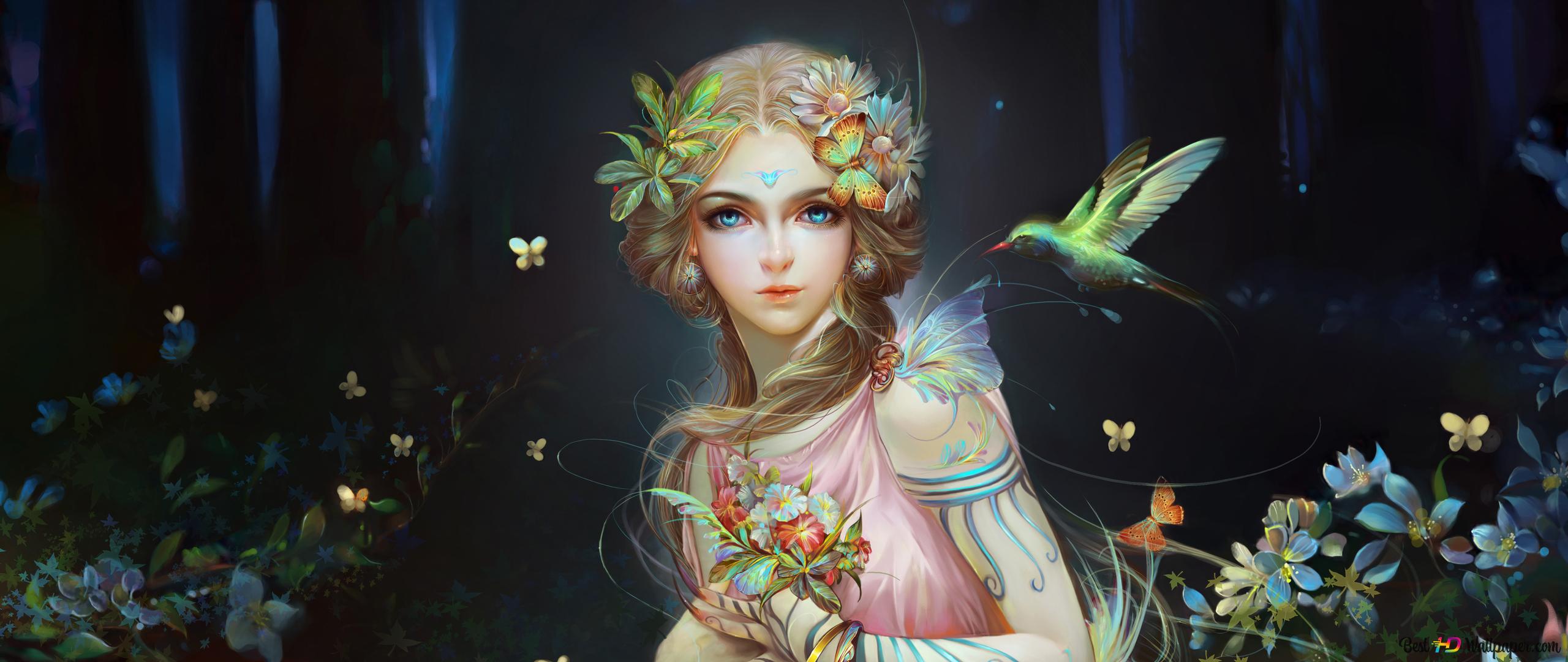 Forest Fairy 4k Wallpaper