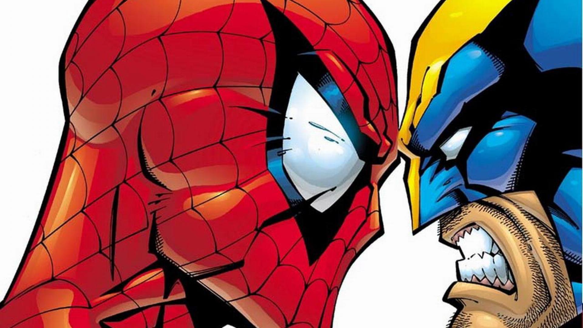 Wolverine Spiderman Vs Ics HD