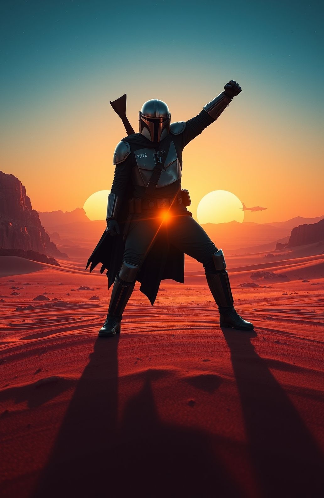 The Mandalorian Art Wallpaper