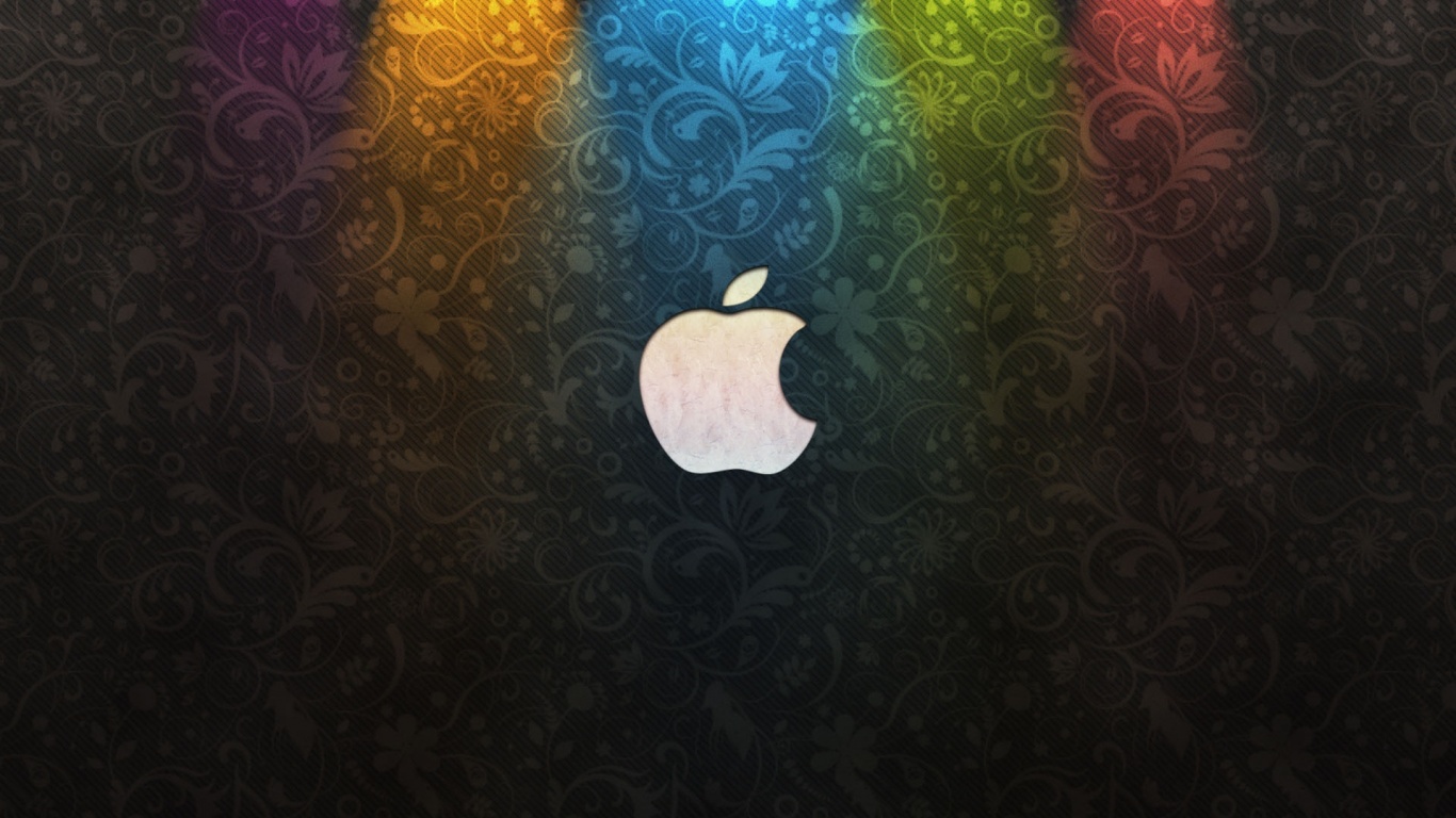 Apple Logo Flower Desktop Pc And Mac Wallpaper