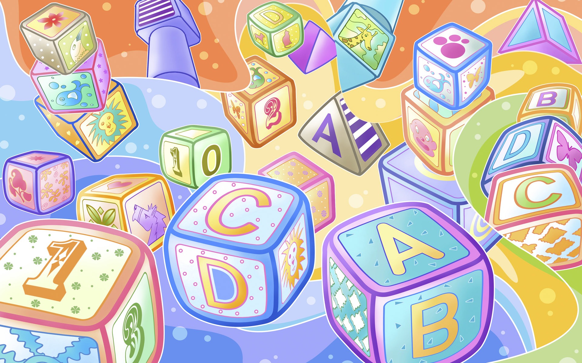 HD Alphabet Wallpaper