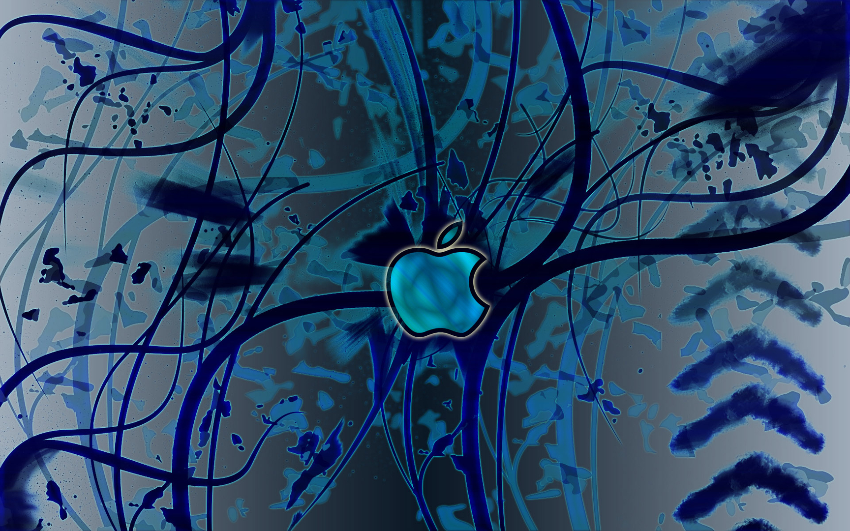 Graffiti Wallpaper Azules Apple HD Fondos Photo Desktop