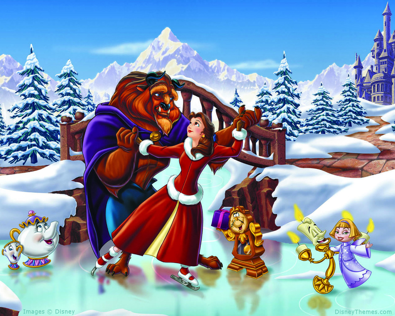 Disney Cartoon Christmas Pictures