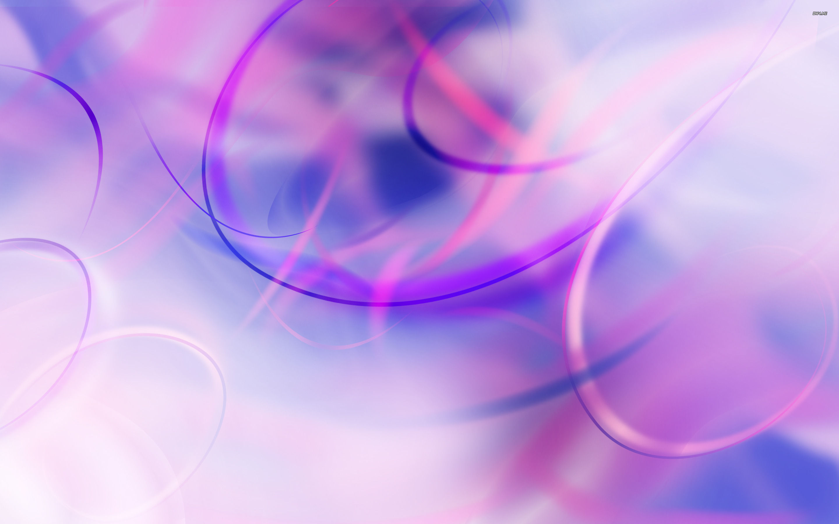 Purple And Pink Curves Wallpaper Abstract