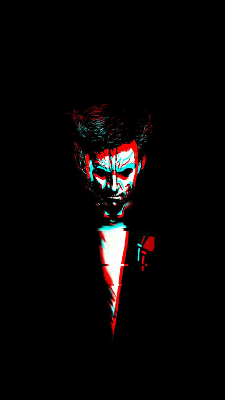 Wolverine Glitch Wallpaper   iPhone Wallpapers iPhone Wallpapers