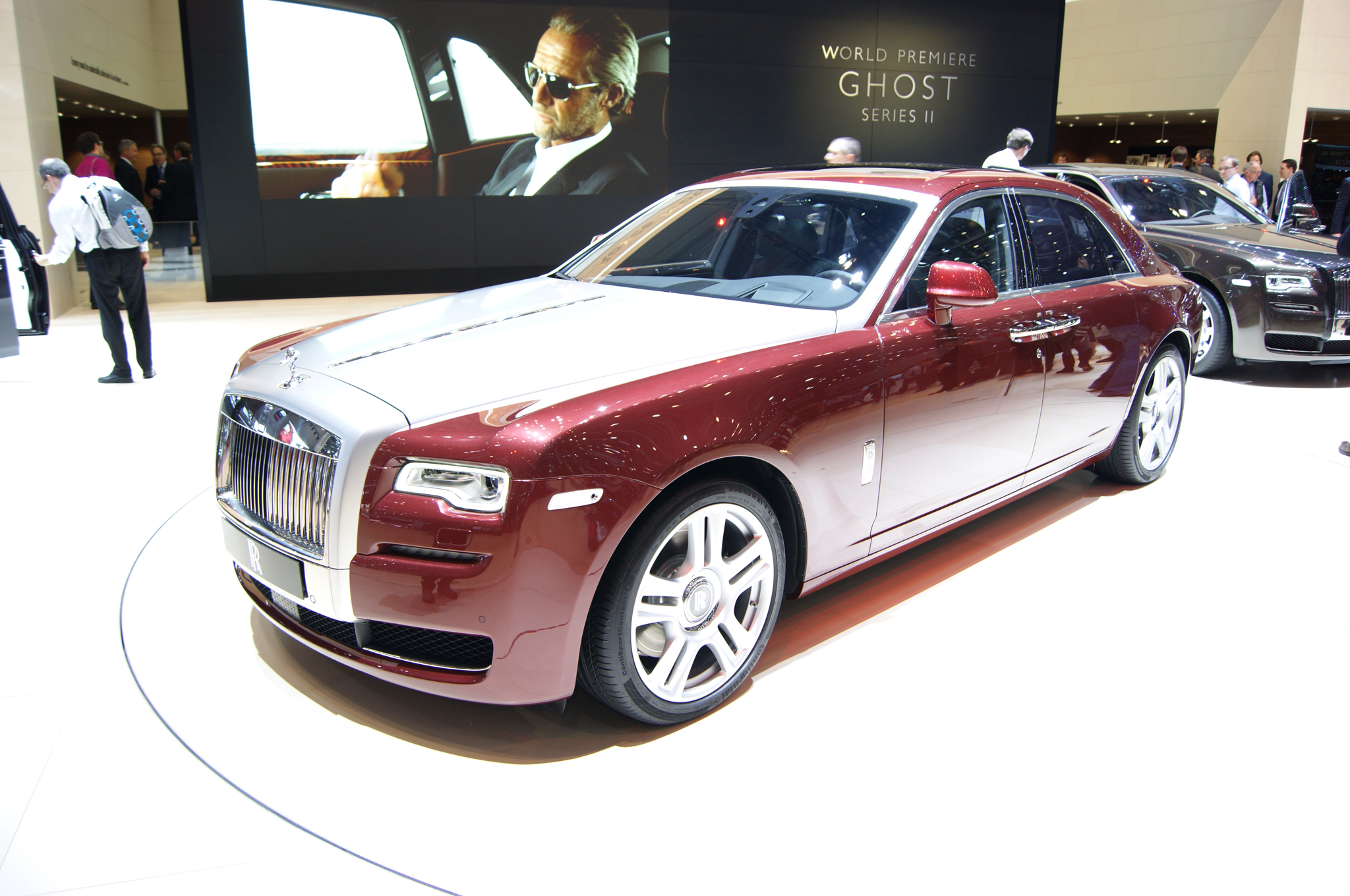 2015 Rolls Royce Ghost Widescreen Background Wallpapers