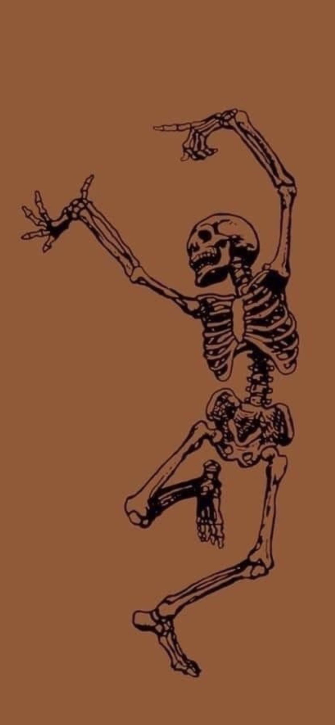 Skeleton Aesthetic Wallpaper