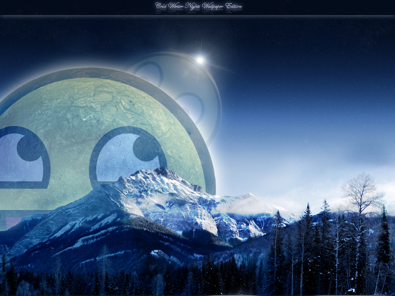 Awesome Smiley Wallpaper 2 by WingedTurt1e on