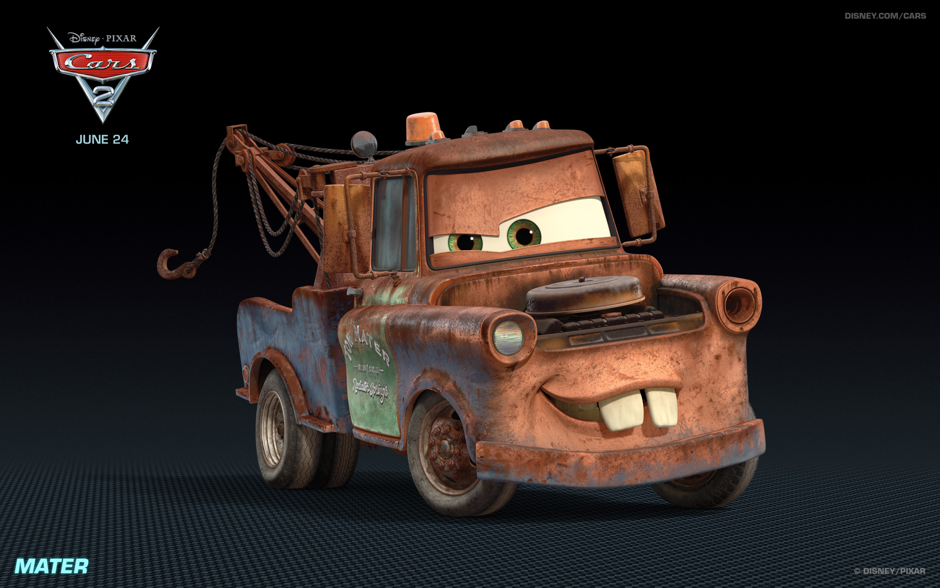Mater From Disney S Cars HD Desktop Wallpaper