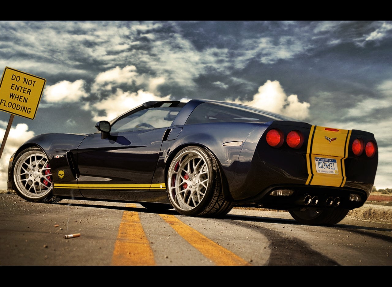 Chevy Corvette Zr1 Targa By Rugy2000