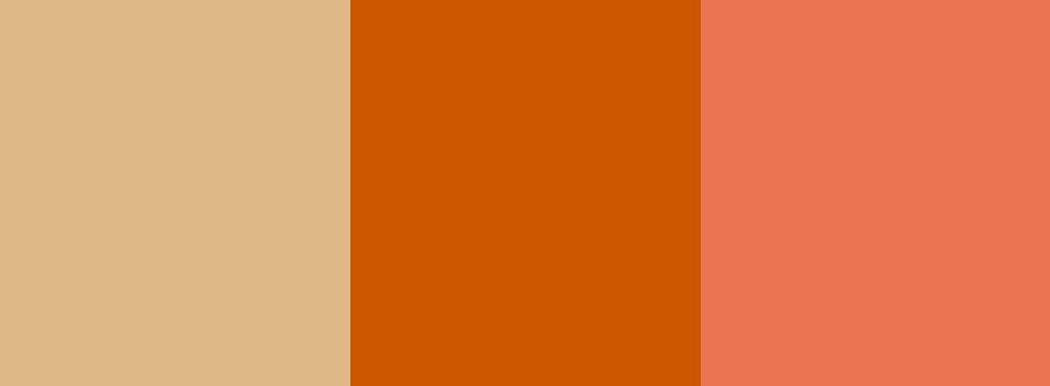 Burlywood Burnt Orange And Sienna Three Color Background