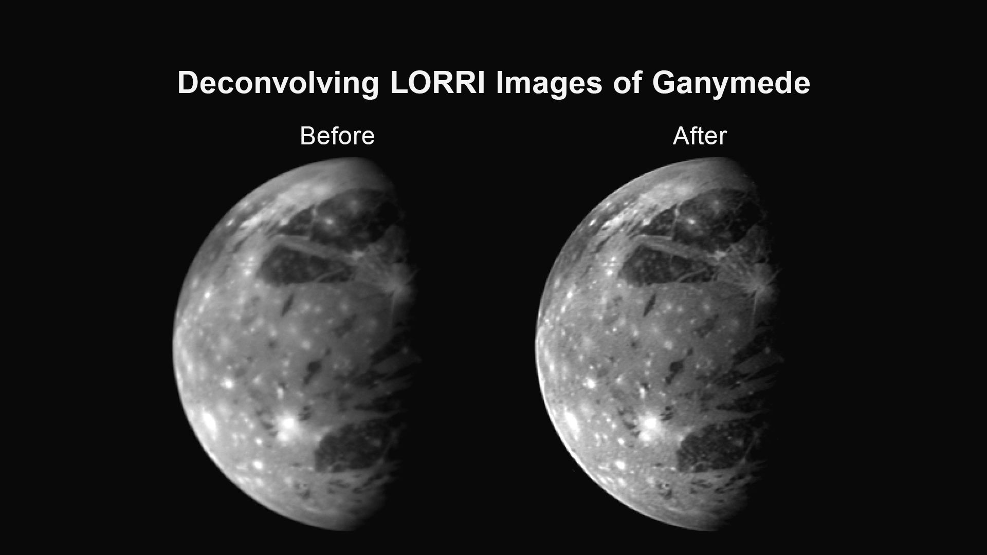 May 6deconvolution Lorri Image Of Ganymedeexplanation These