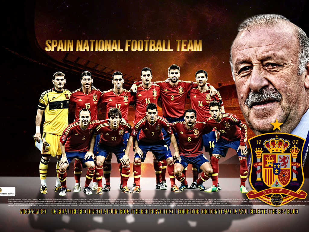 Wallpaper Spain National Football Team 2012