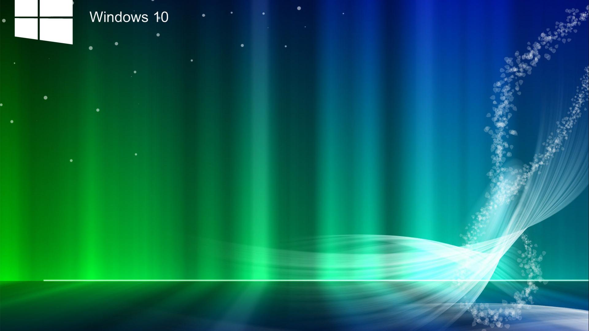 Windows 10 Wallpaper 1080p Full HD Abstract with Logo   HD Desktop