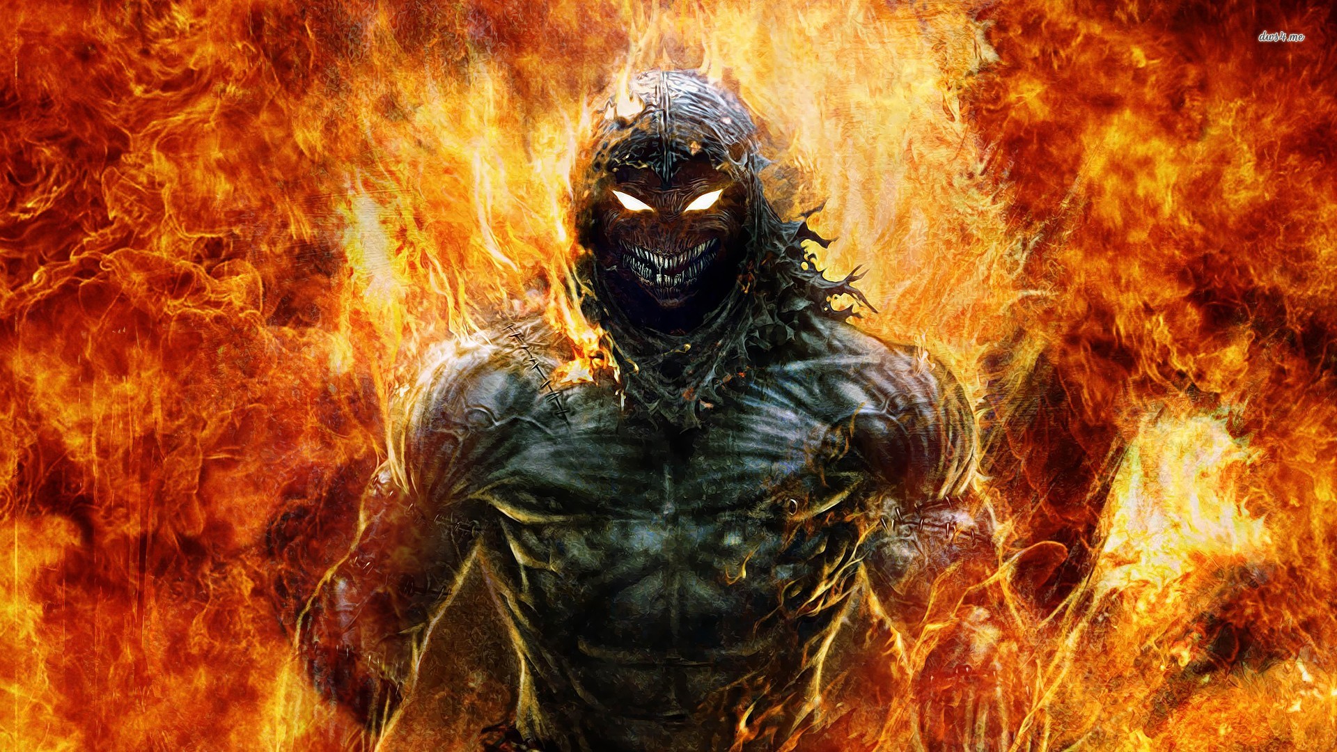 Burning In Hell Wallpaper HD