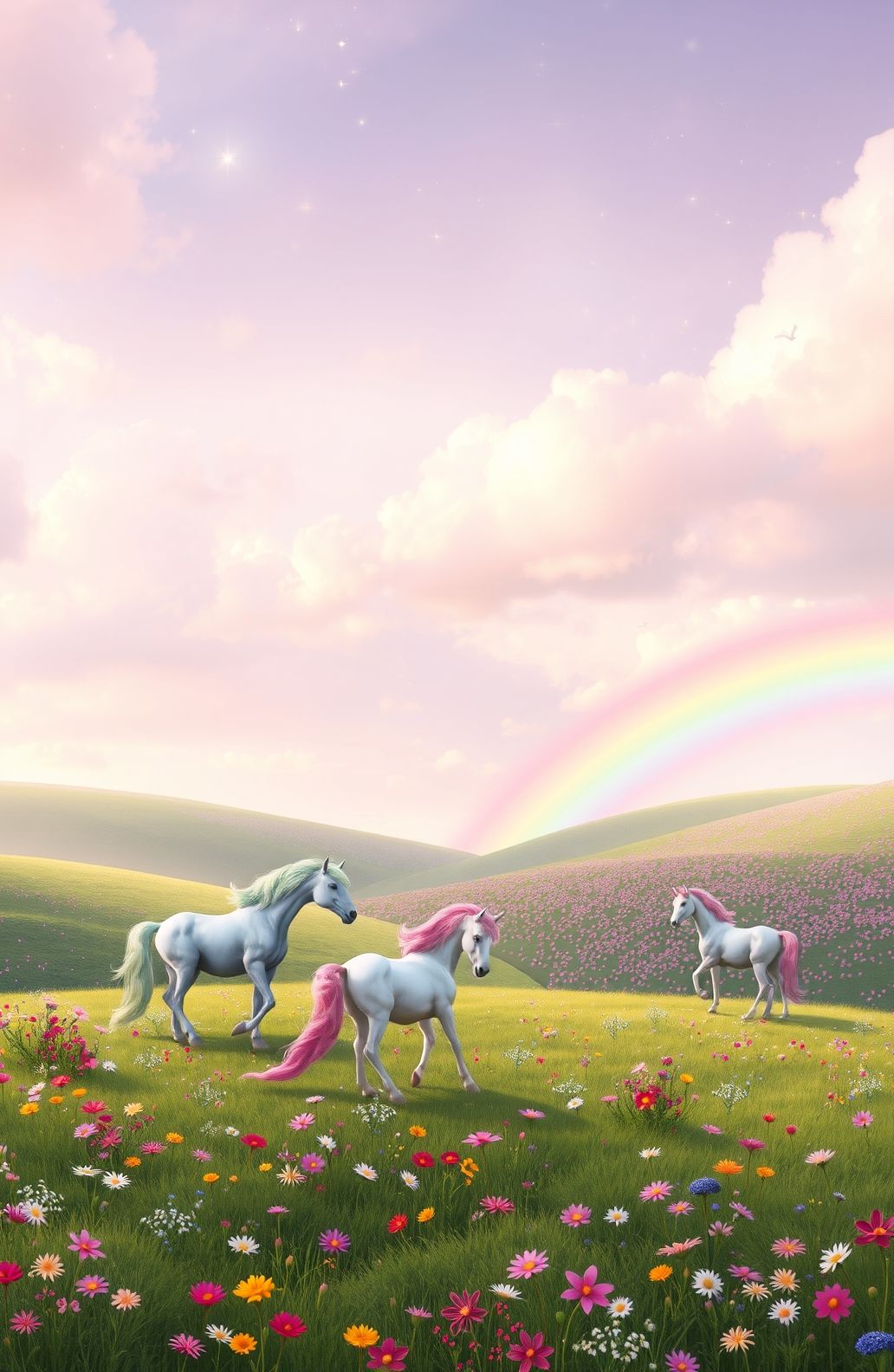 Unicorns Background