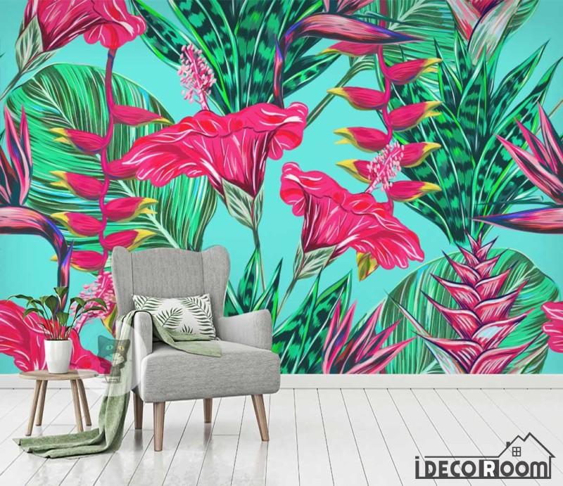 Flowers Plant Tropical Rainforest Wallpaper Wall Murals Idcwp Hl