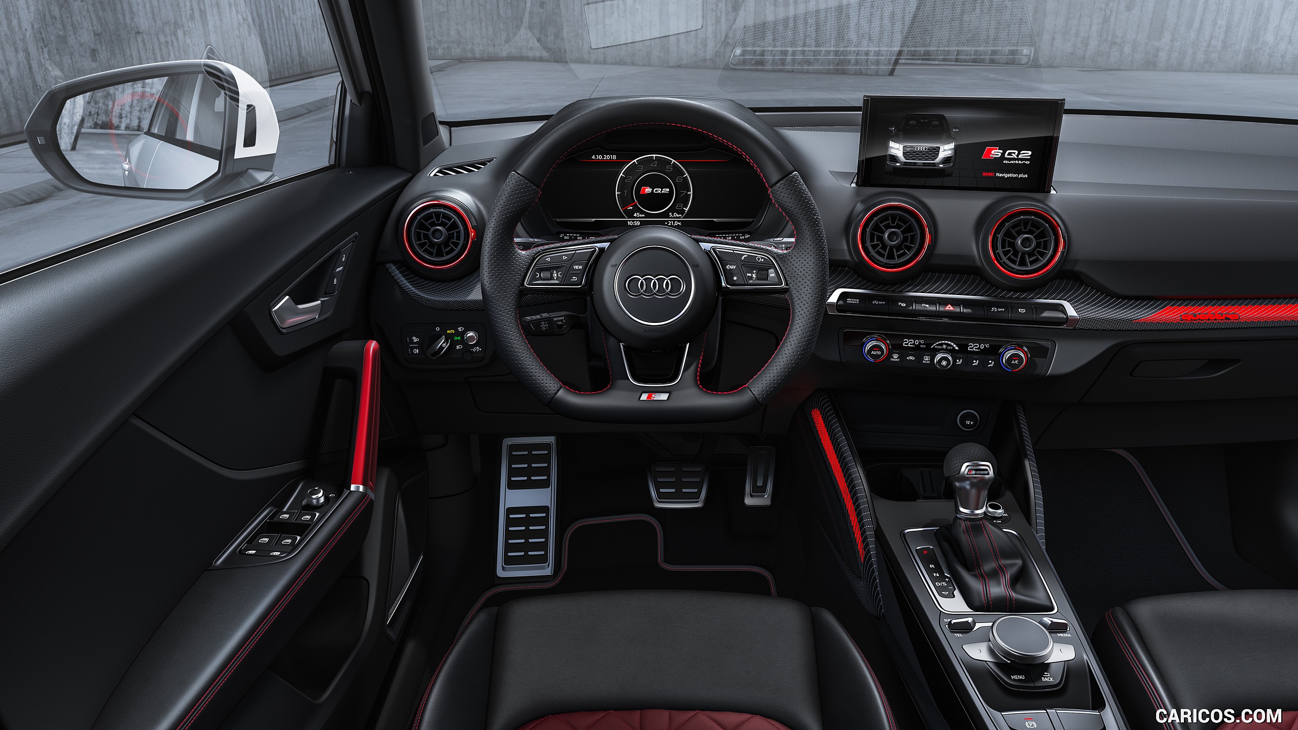 Audi Sq2 Interior Cockpit HD Wallpaper