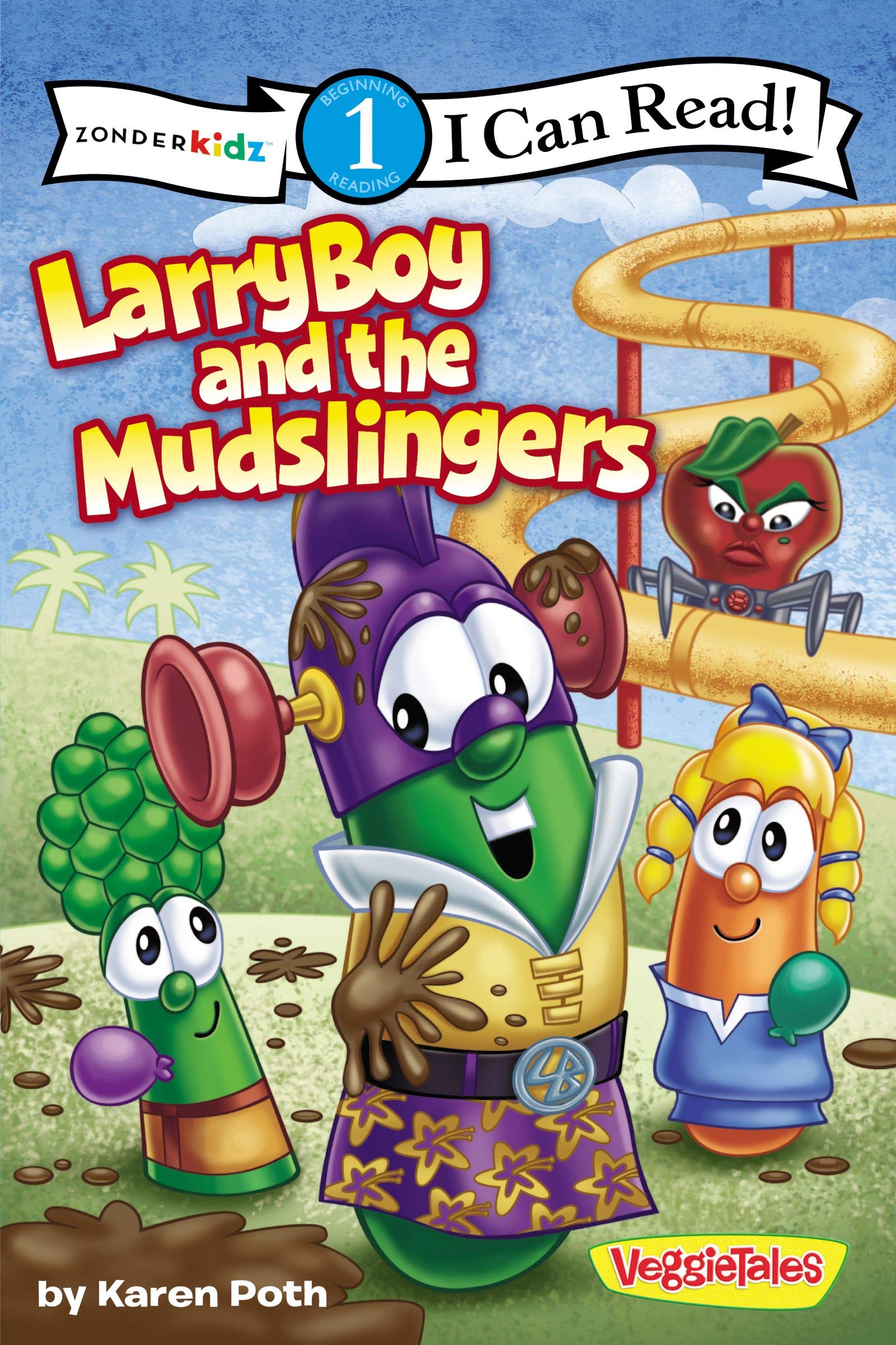 Amazon Larryboy And The Mudslingers Level I Can Read