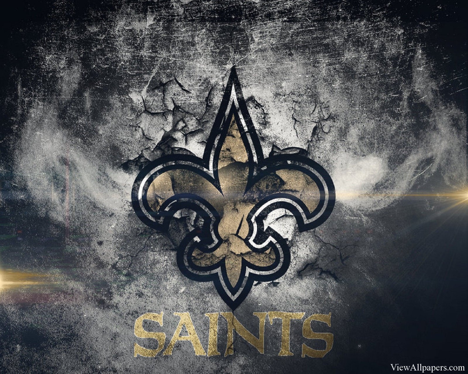 New Orleans Saints Logo   Wallpaper 1600x1279