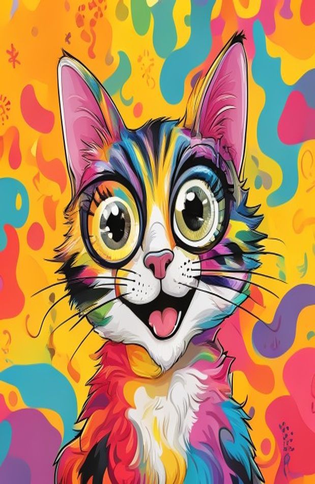 Cartoon Cat Wallpaper