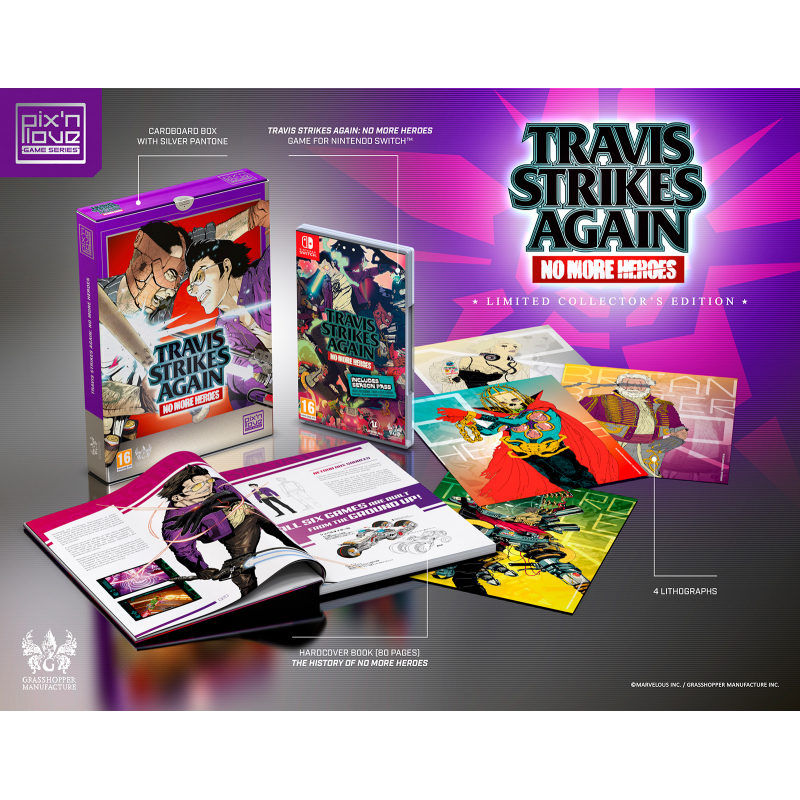 Travis Strikes Again Collector S Edition Switch Pix N Love