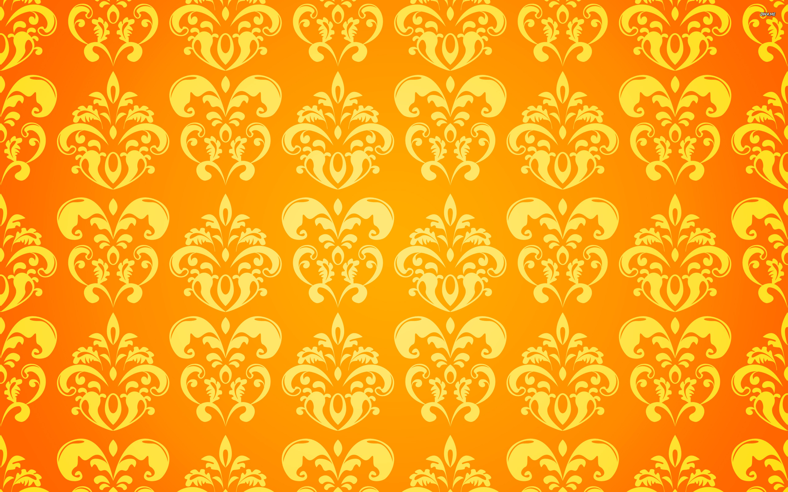 Vintage Pattern Wallpaper Vector