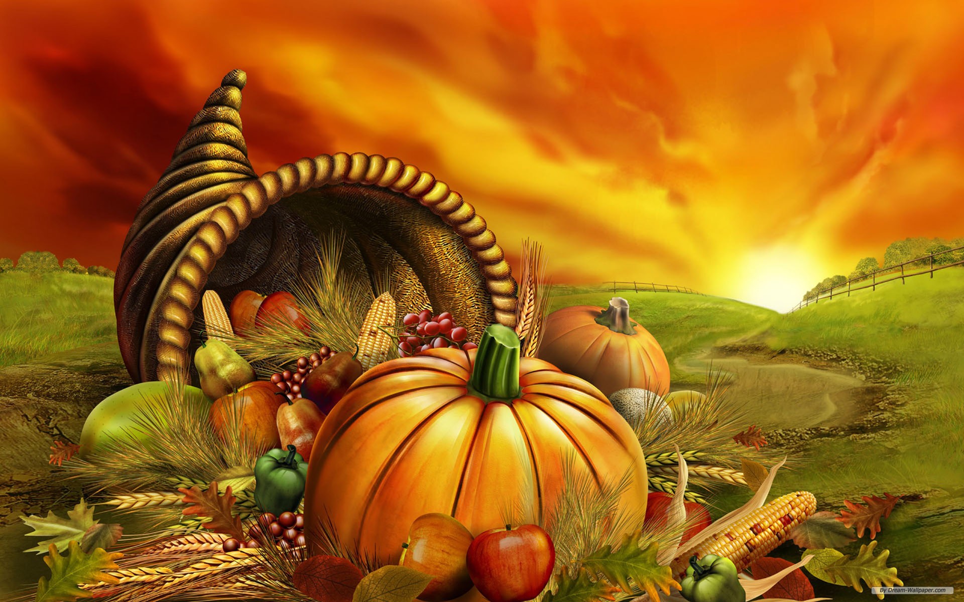 Wallpaperuniversity Thanksgiving Pumpkin And Fall Desktop