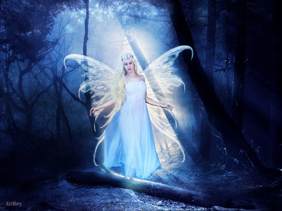 Fairy Of Light By Katmary