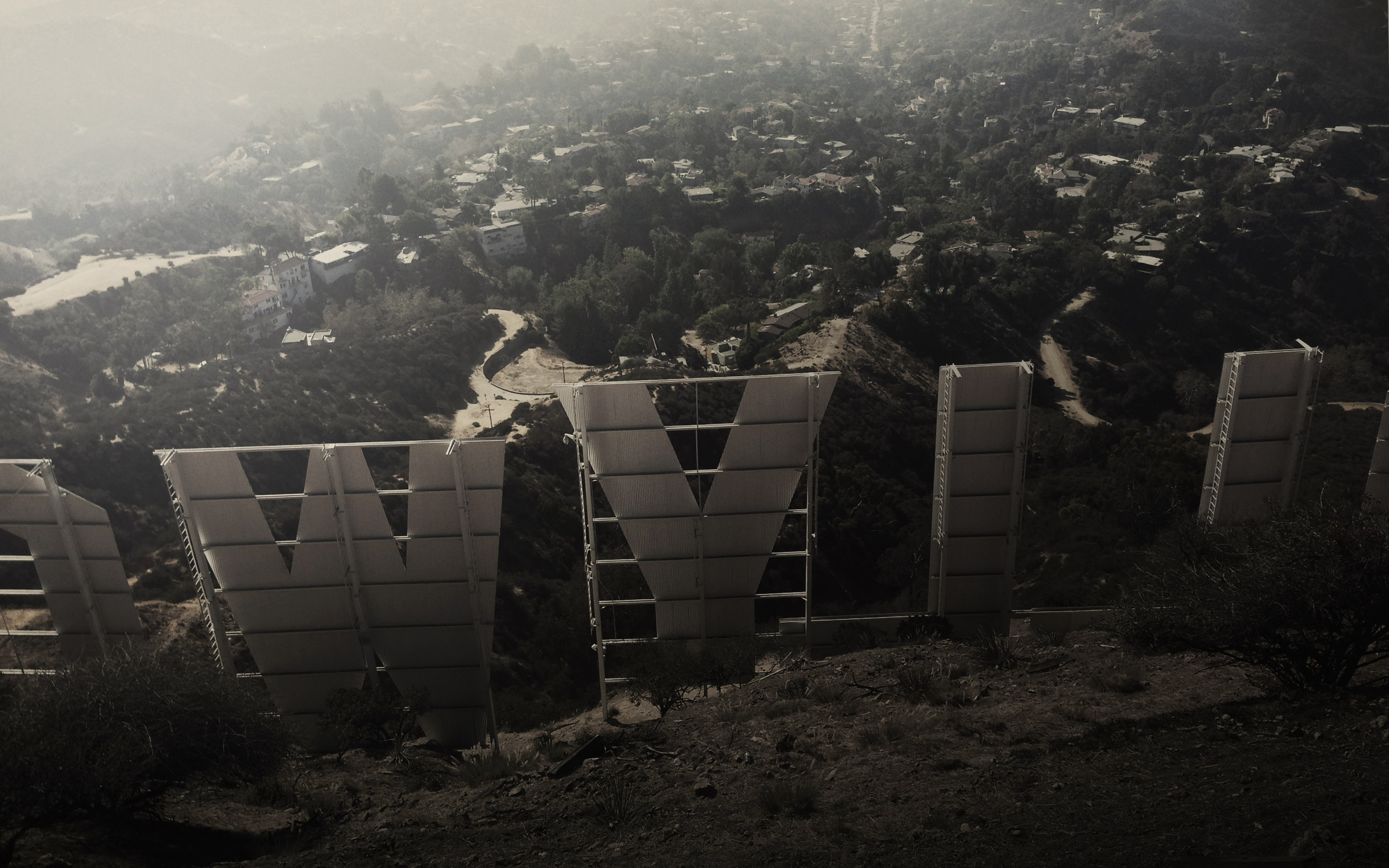 Cool Hollywood Sign Wallpaper Inkdryer Daily