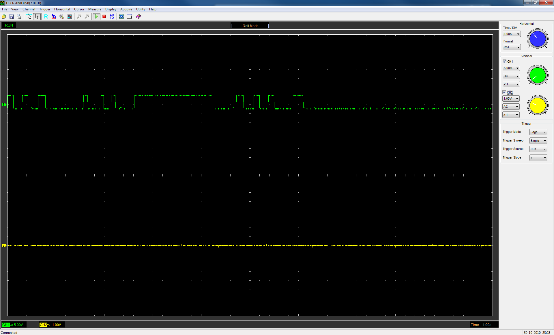 How Much Background Noise Is Normal On An Oscilloscope