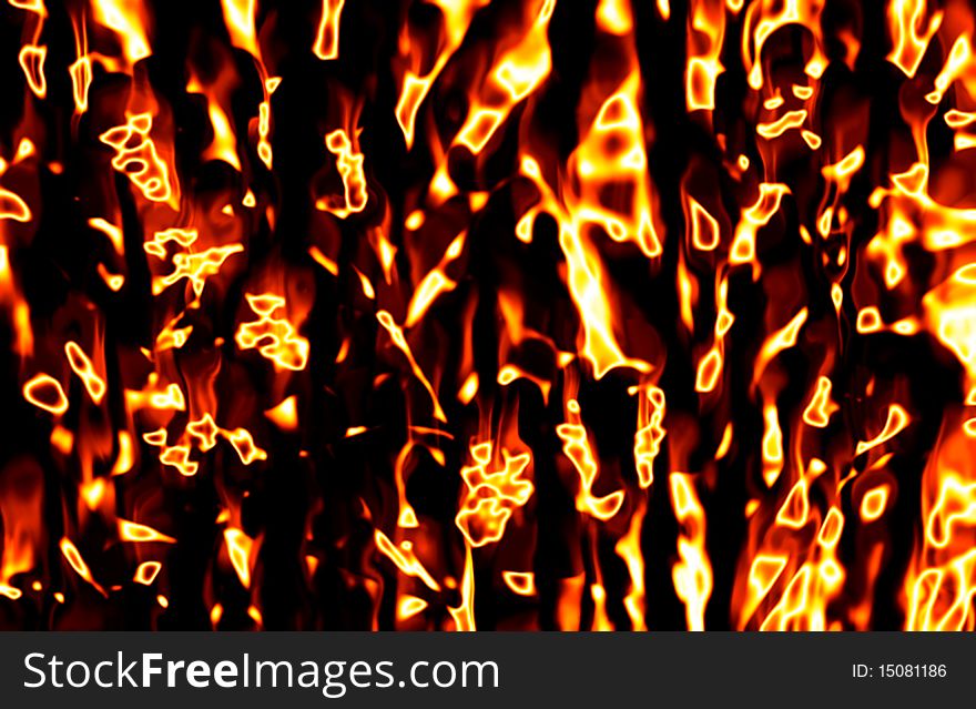 Flaming Background Stock Image Photos