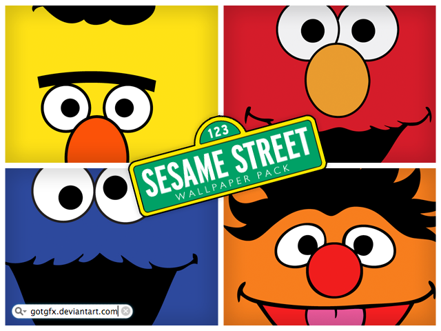 Thread Sesame Street Wallpaper Pack