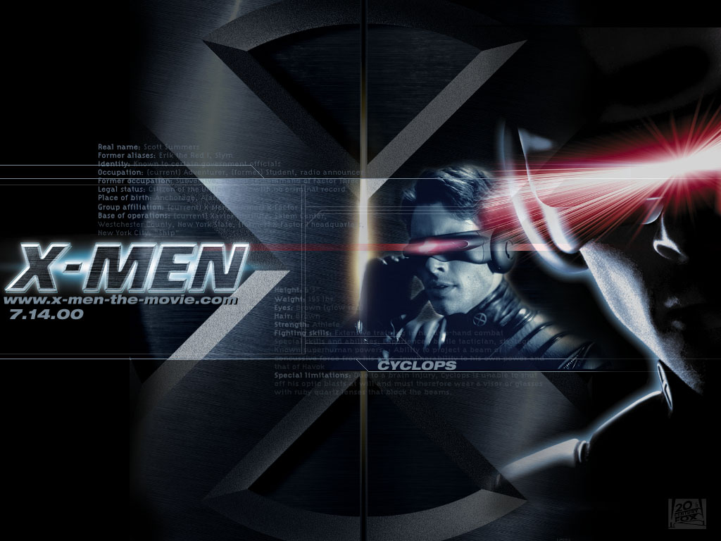 The X Men Cyclops Wallpaper