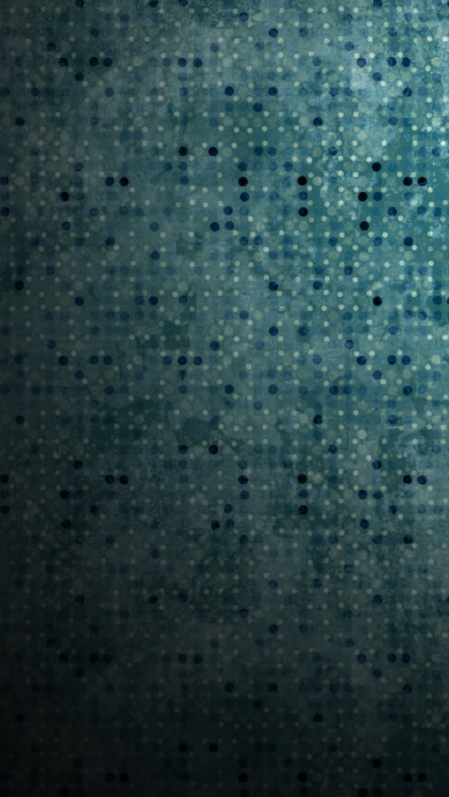 Blue Dots Abstract iPhone 5s Wallpaper