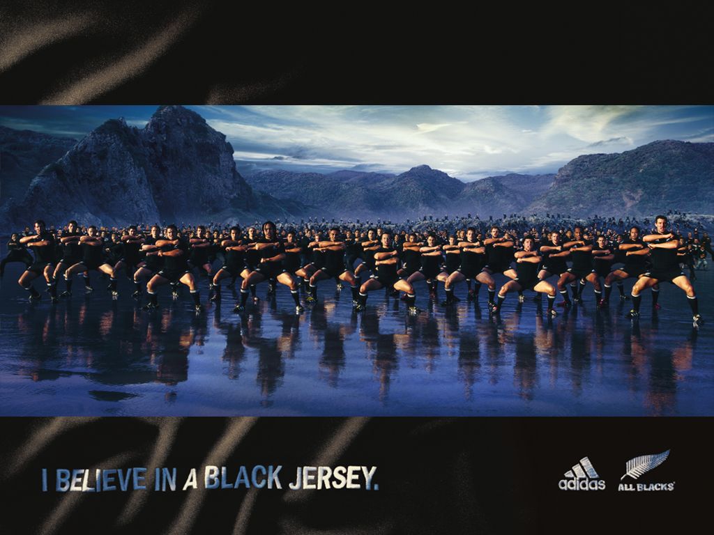 New Zealand All Black Rugby HD Background