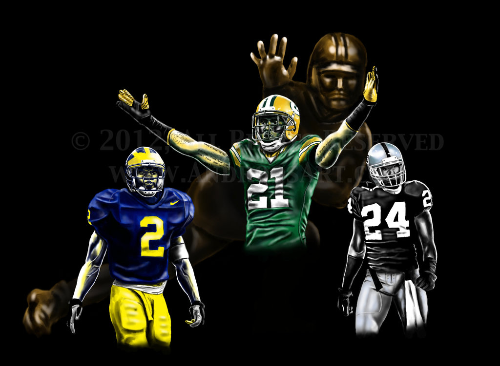 Charles Woodson Tribute By Androosart