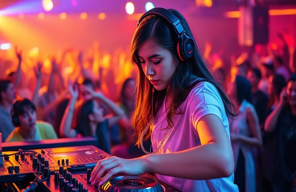 Girl Dj Wallpaper HD