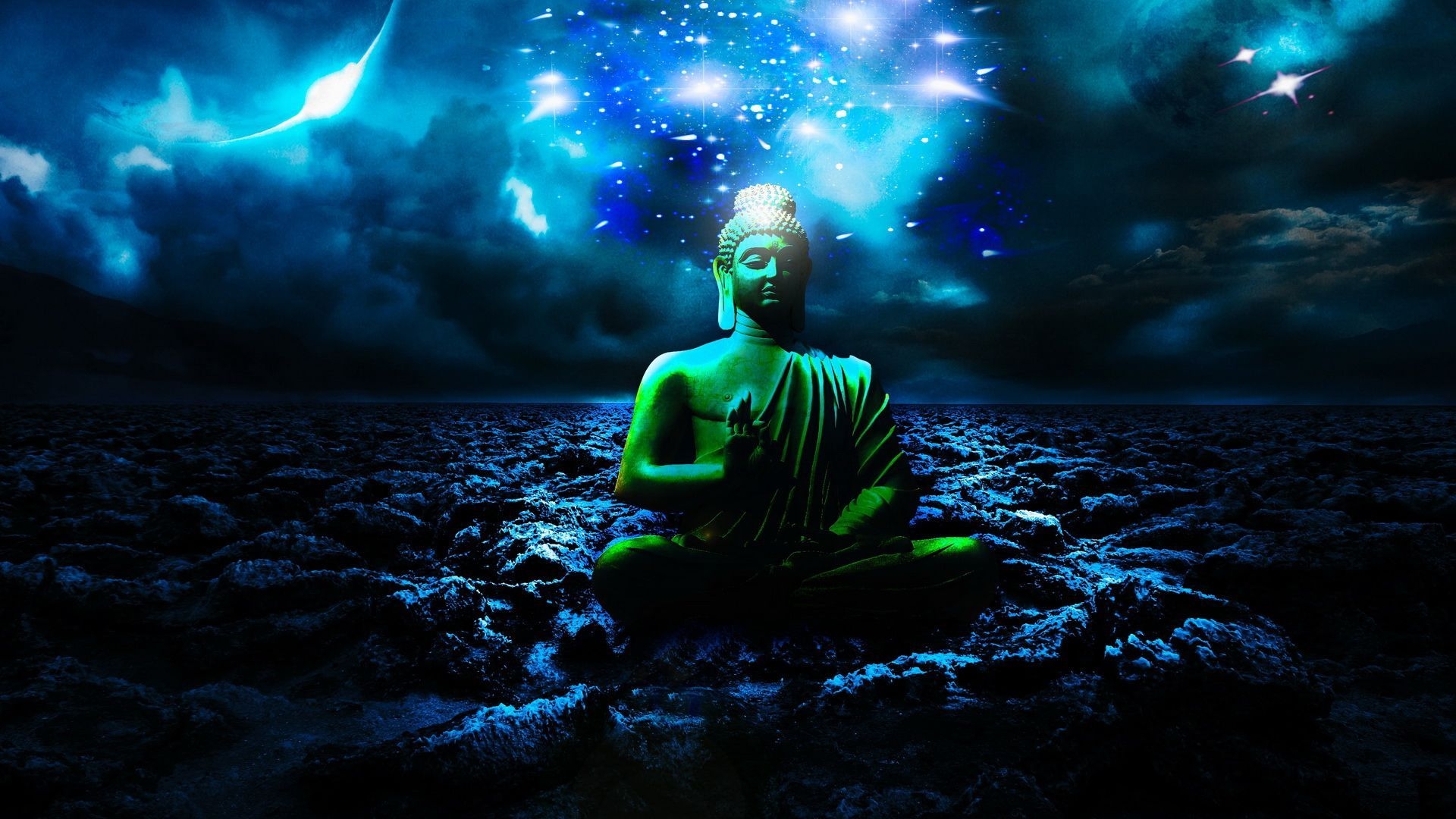 Buddha Fantasy Wallpaper Pictures