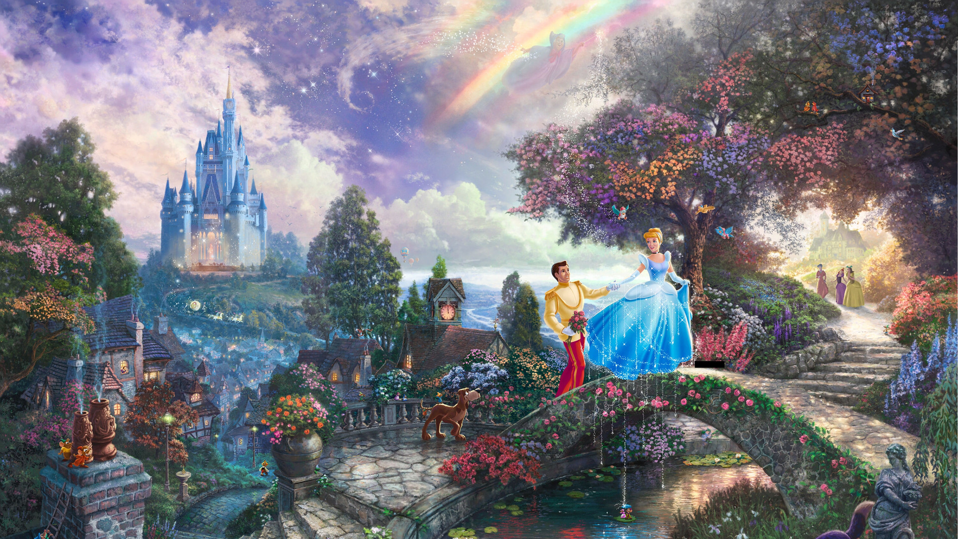 Thomas Kinkade Disney Wallpaper Image