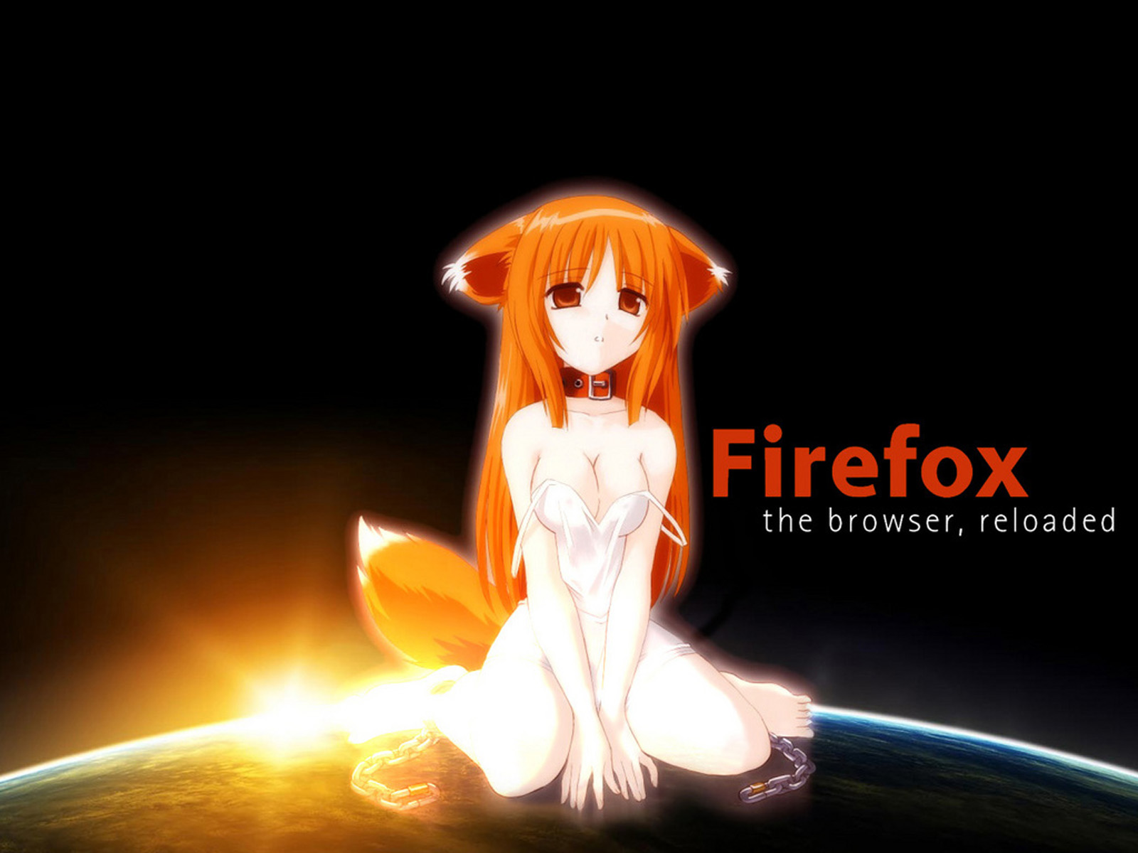 2880x900px | free download | HD wallpaper: Firefox love girl 1600x1200 Anime  Hot Anime HD Art, lolicon | Wallpaper Flare