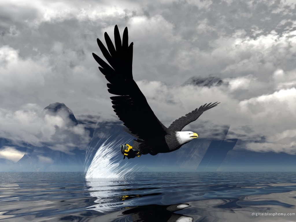3d Picture Eagle Screensavers