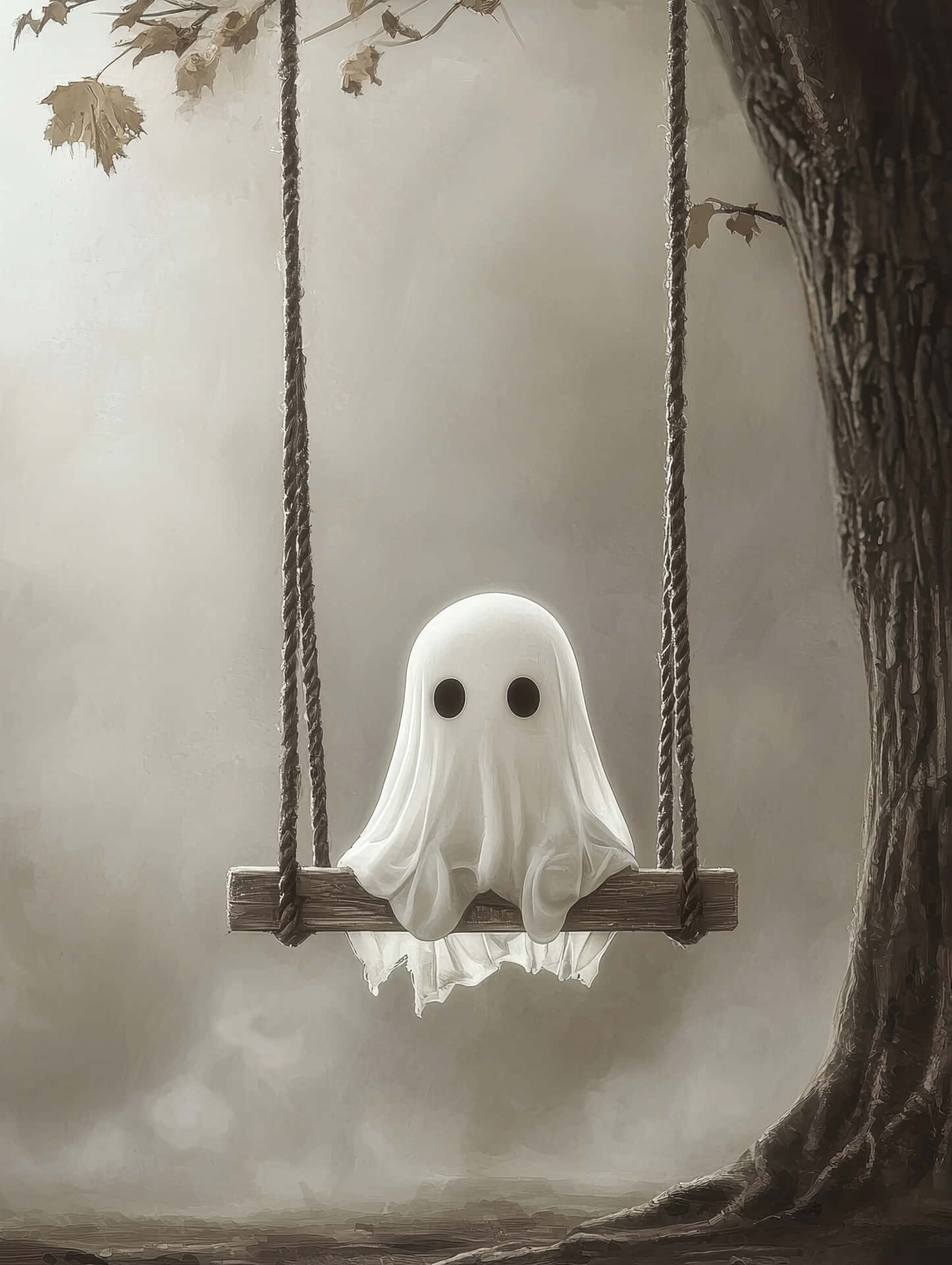 Ghost Aesthetic Wallpaper