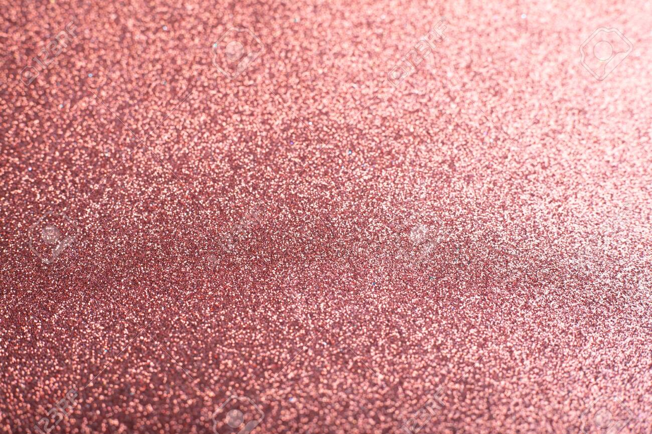 Rose Gold Pink Glitter Background Texture For Valentines Day