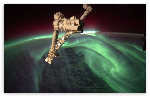 International Space Station iPad iPhone HD Wallpaper