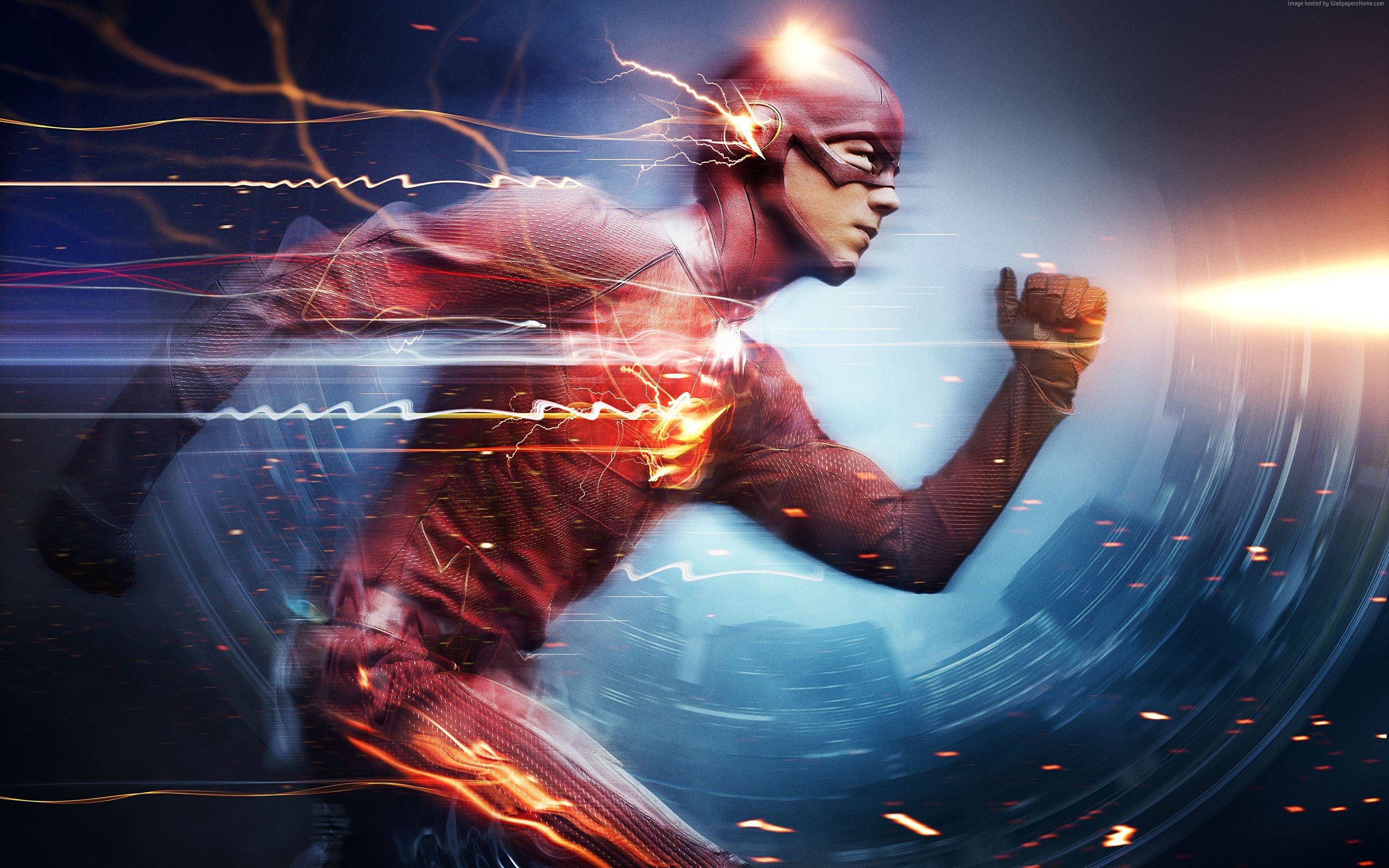 The Flash Running Wallpaper Top