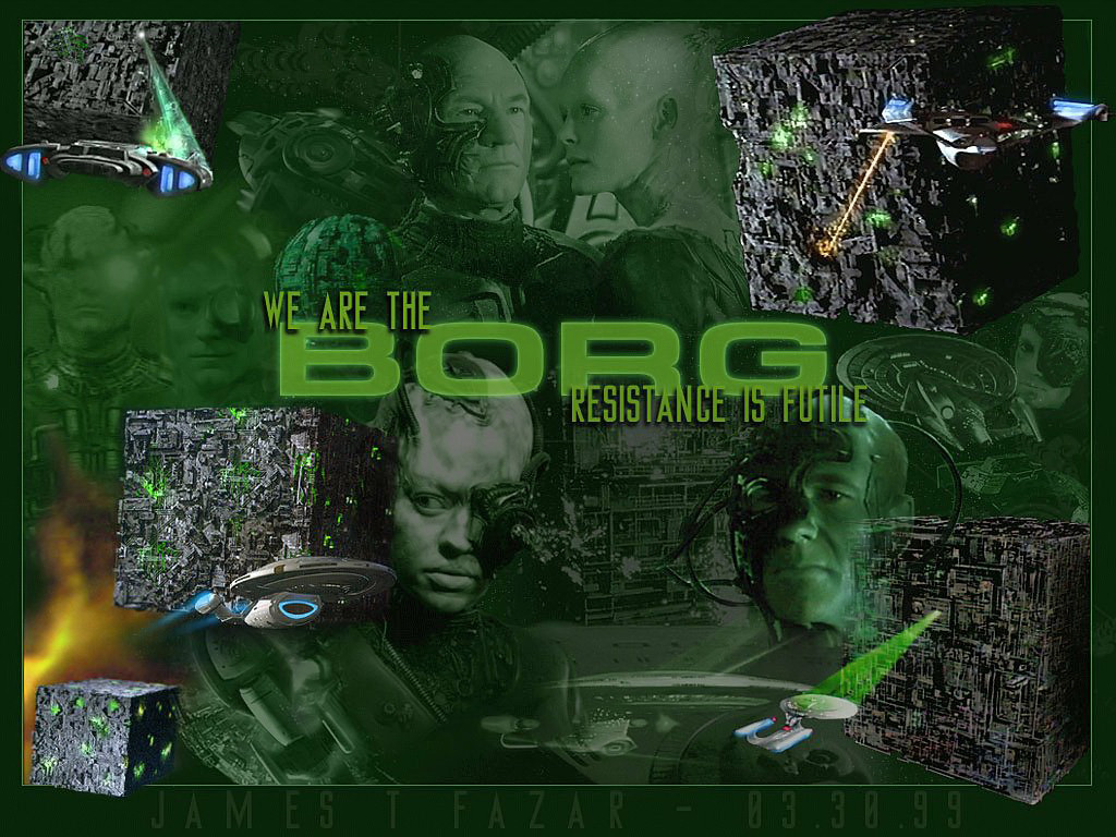 Star Trek Borg Wallpaper