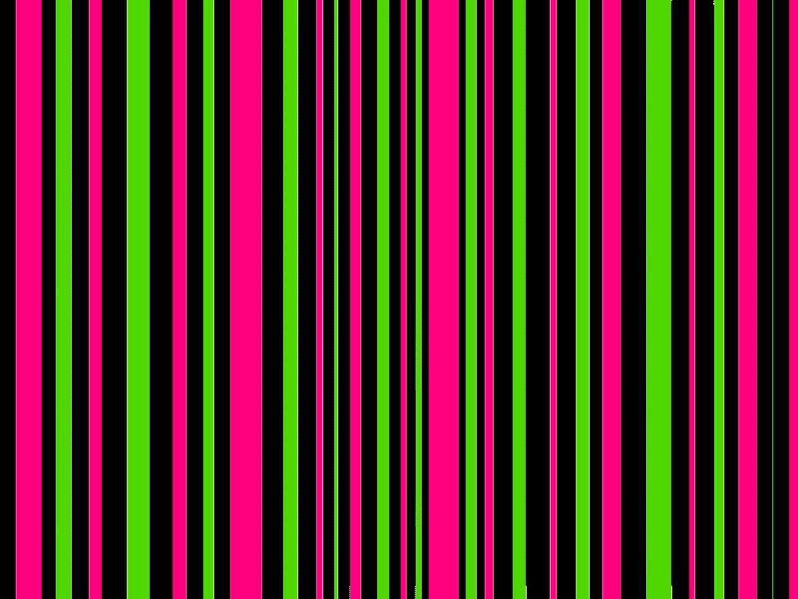 Neon Colors Rock Image Stripes HD Wallpaper And