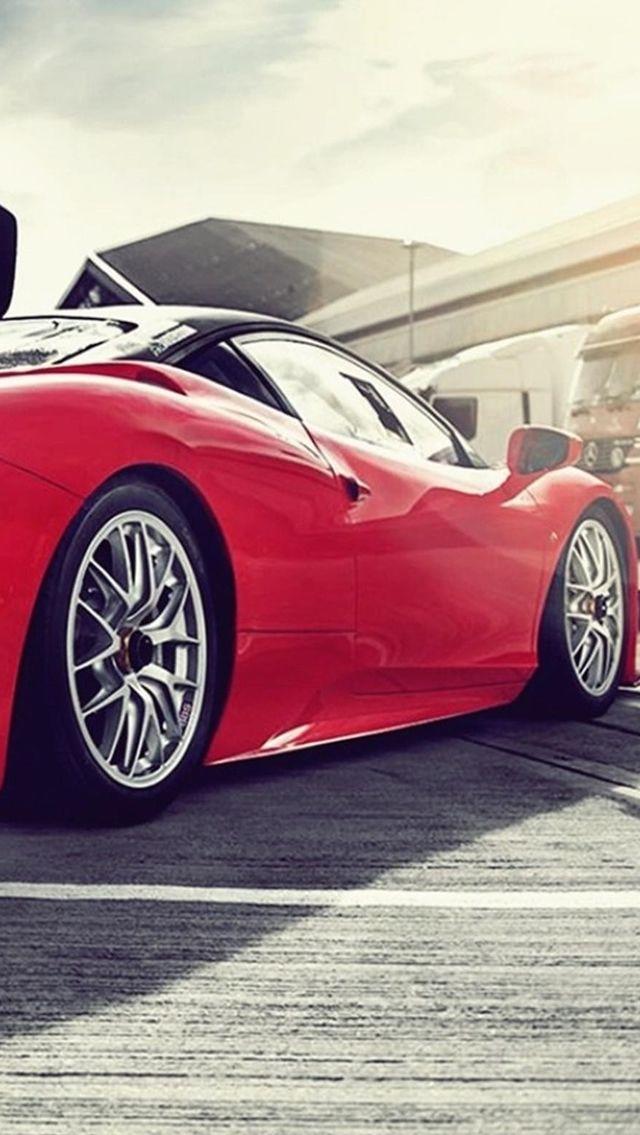 Ferrari Italia Gt3 iPhone 5s Wallpaper Sports Car